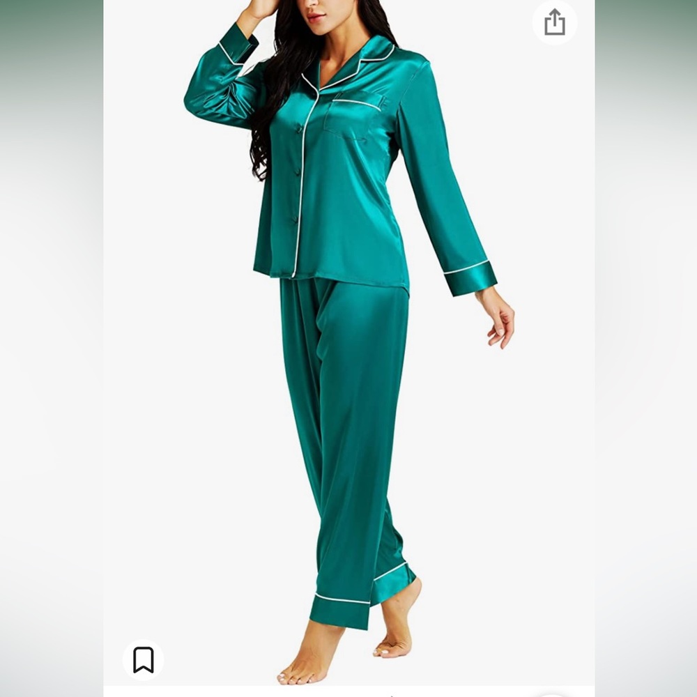 Satin pajama set
